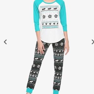 Supernatural Icons Girls Thermal Sleep Set Winchester Hot‎ Topic